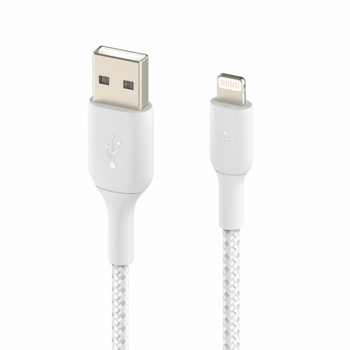Cablu Lightning Belkin CAA002BT1MWH Alb 1 m