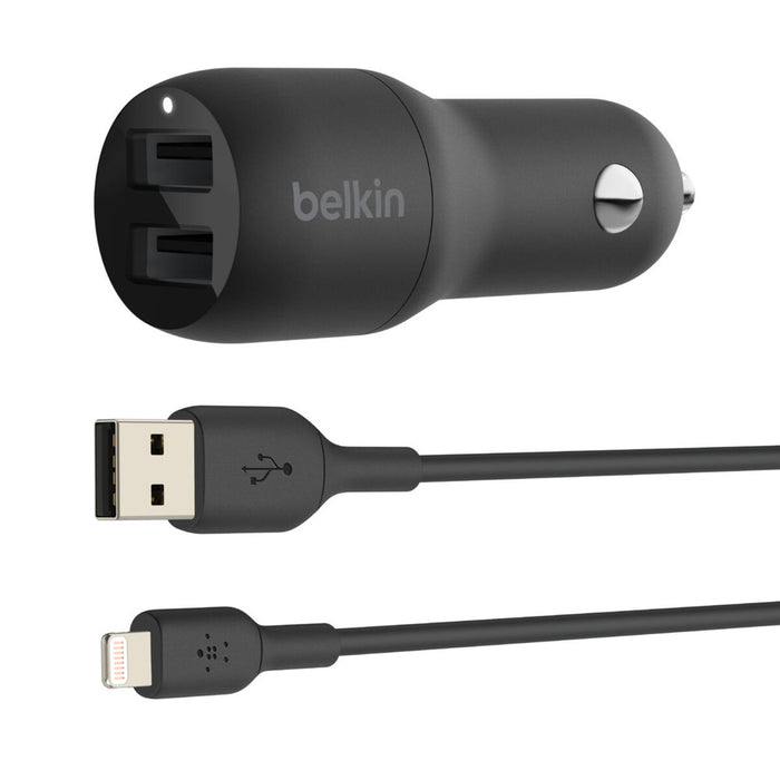 Încărcător de Mașină Belkin CCD001BT1MBK 24 W