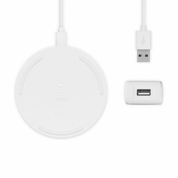 Încărcător fără fir cu suport pentru mobil Belkin WIA002VFWH 15W