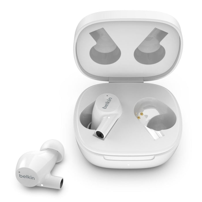 Căști Bluetooth cu Microfon Belkin AUC004BTWH Alb IPX5