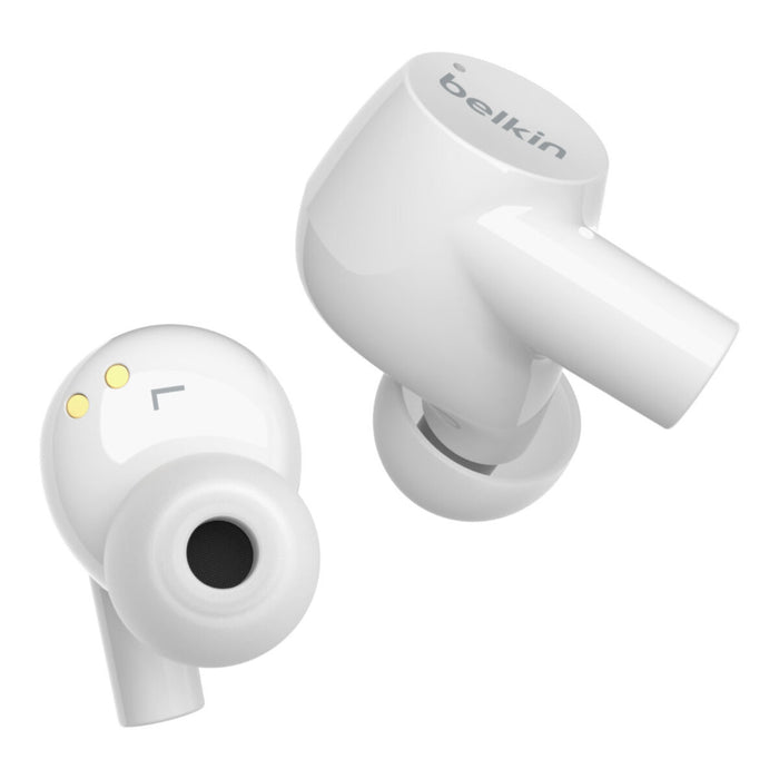 Căști Bluetooth cu Microfon Belkin AUC004BTWH Alb IPX5