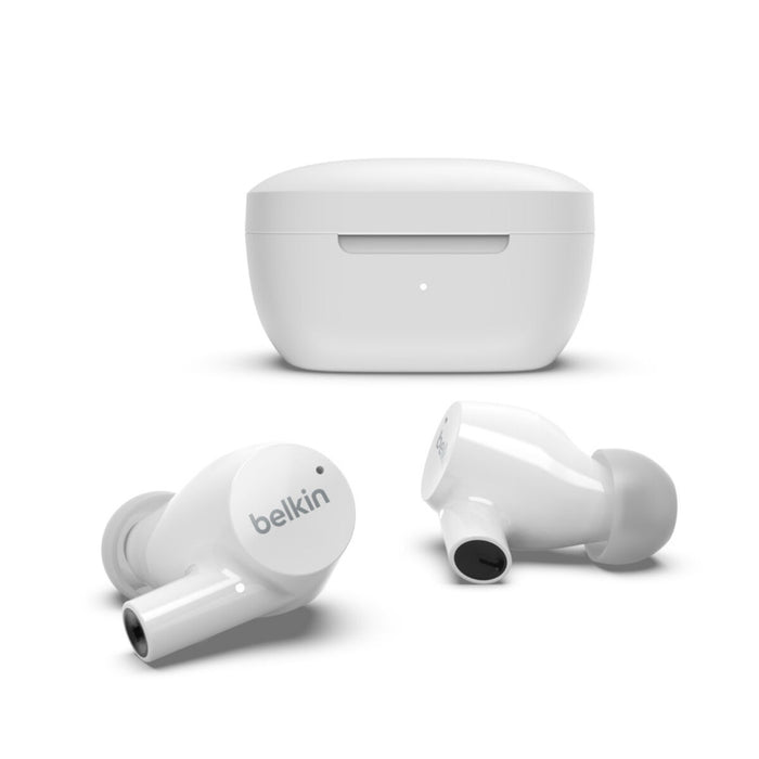 Căști Bluetooth cu Microfon Belkin AUC004BTWH Alb IPX5