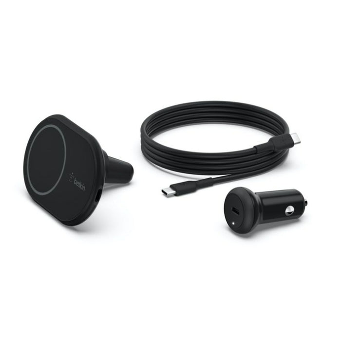 Încărcător fără fir cu suport pentru mobil Belkin WIC004BTBK Negru 2100 W
