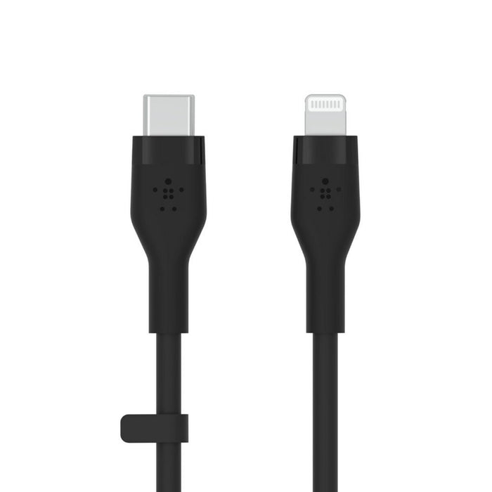 Cablu USB-C la Lightning Belkin CAA009BT1MBK Negru 1 m
