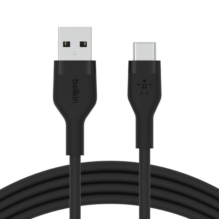 Cablu USB-C la USB Belkin BOOST↑CHARGE Flex Negru 3 m