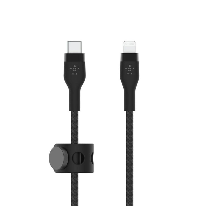 Cablu USB-C la Lightning Belkin CAA011BT2MBK Negru 2 m