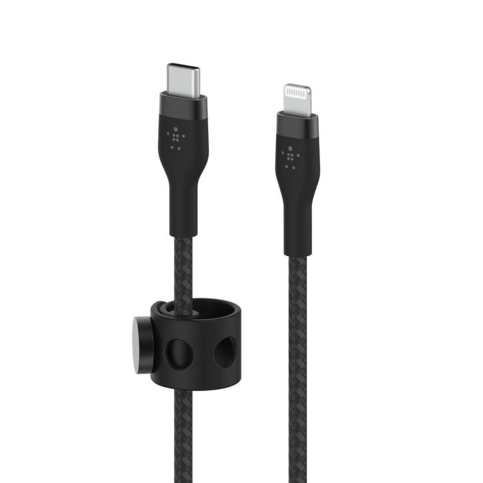 Cablu USB-C la Lightning Belkin CAA011BT2MBK Negru 2 m