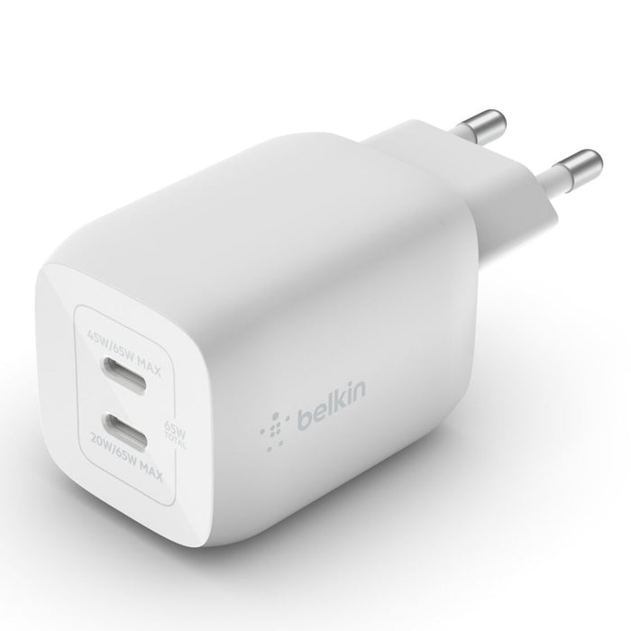 Încărcător de Perete Belkin WCH013VFWH Alb 65 W