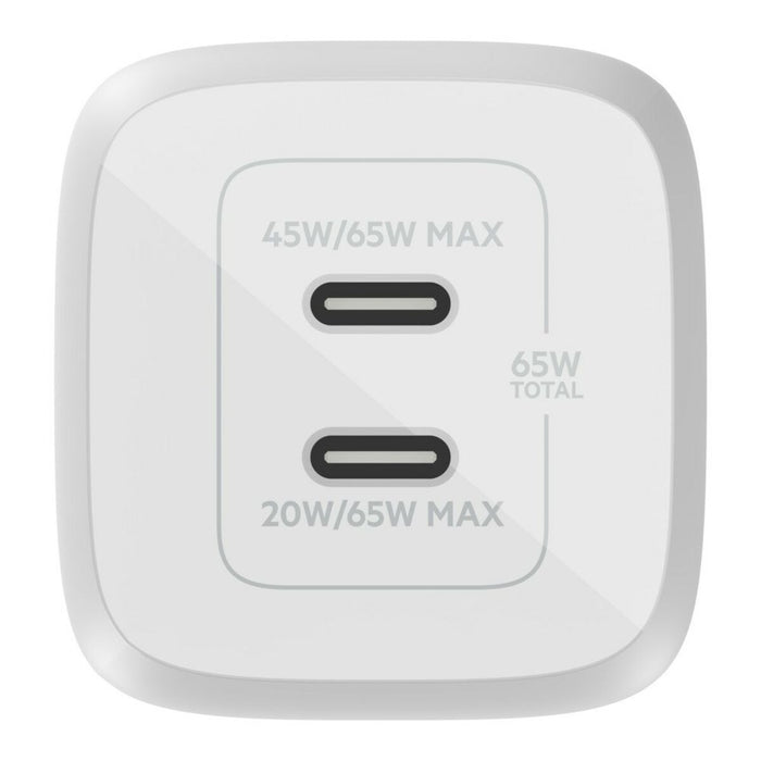 Încărcător de Perete Belkin WCH013vfWH Alb 65 W