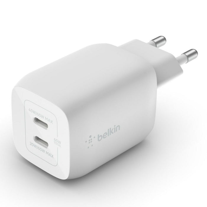 Încărcător de Perete Belkin WCH013vfWH Alb 65 W