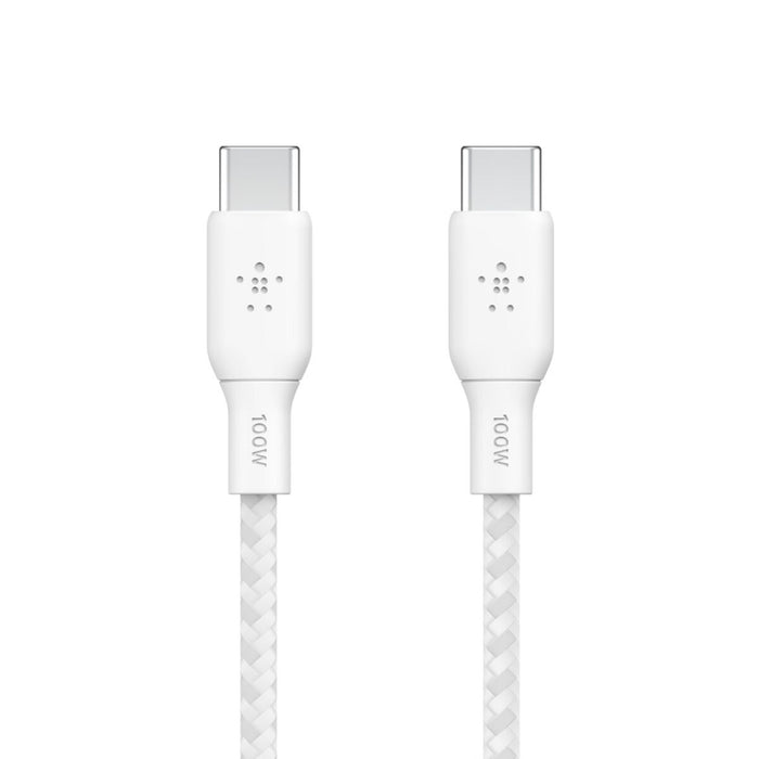 Cablu USB Belkin CAB014BT2MWH Alb 2 m