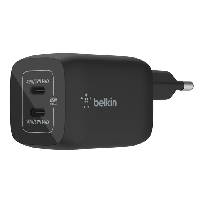 Încărcător de Perete Belkin WCH013VFBK Negru 65 W