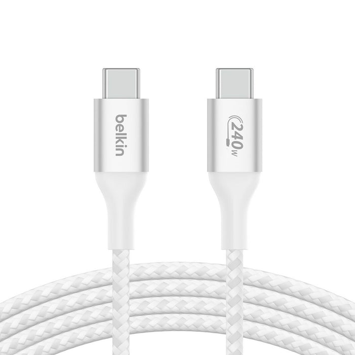 Cablu USB-C Belkin CAB015BT1MWH 1 m Alb (1 Unități)