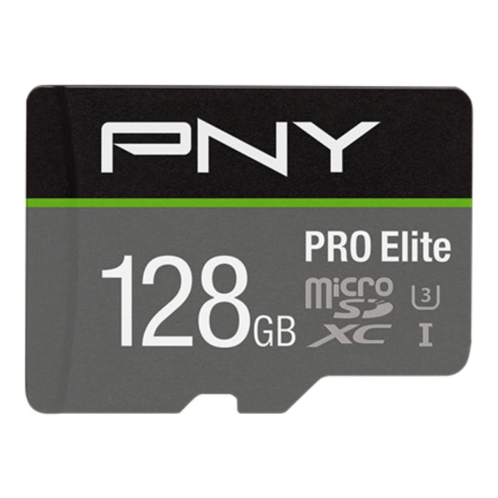 Card de Memorie Micro SD cu Adaptor PNY P-SDU128V31100PRO-GE Pro Elite C10 128 GB