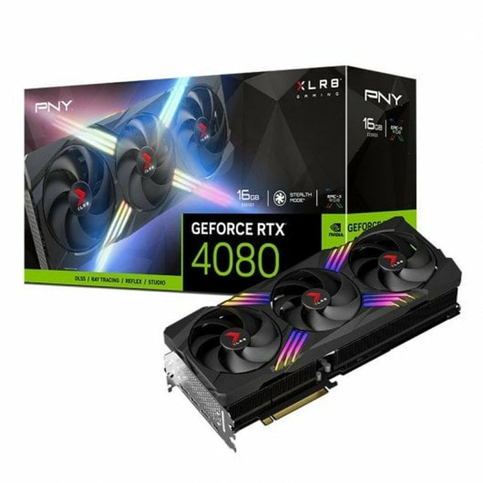Placă Grafică PNY VCG408016TFXXPB1 16 GB RAM NVIDIA NVIDIA GeForce RTX 4080
