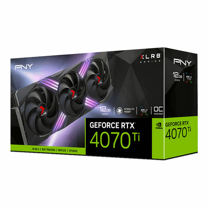 Placă Grafică PNY VERTO EPIC-X 12 GB GDDR6 GeForce RTX 4070 Ti
