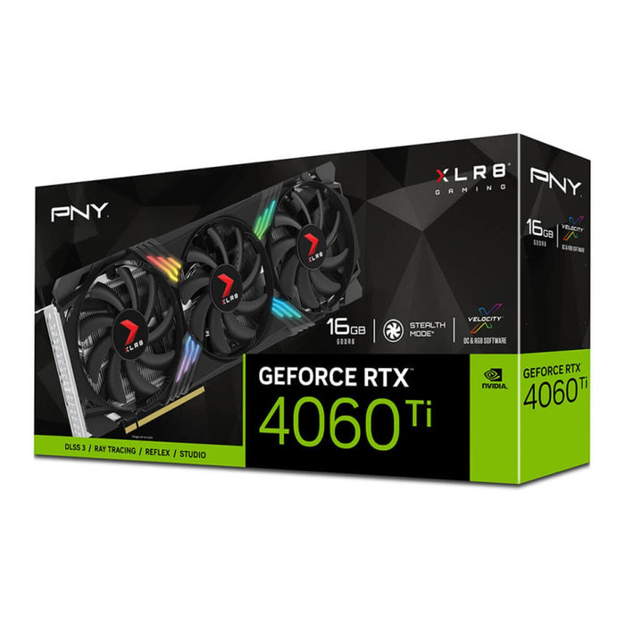 Placă Grafică PNY VCG4060T16TFXXPB1-O Geforce RTX 4060 Ti 16 GB GDDR6