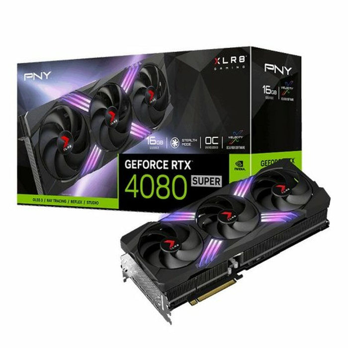 Placă Grafică PNY GeForce RTX 4080 SUPER XLR8 Gaming VERTO EPIC-X RGB 16 GB GDDR6