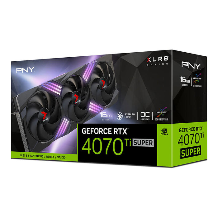 Placă Grafică PNY VCG4070TS16TFXXPB1-O 16 GB GDDR6X