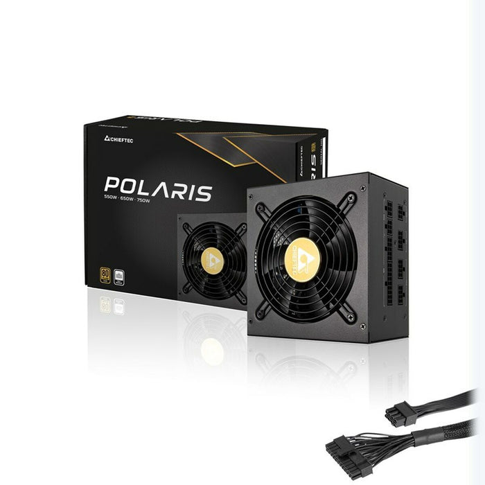 Sursă de Alimentare Chieftec Polaris 650 W 80 Plus Gold RoHS Modular