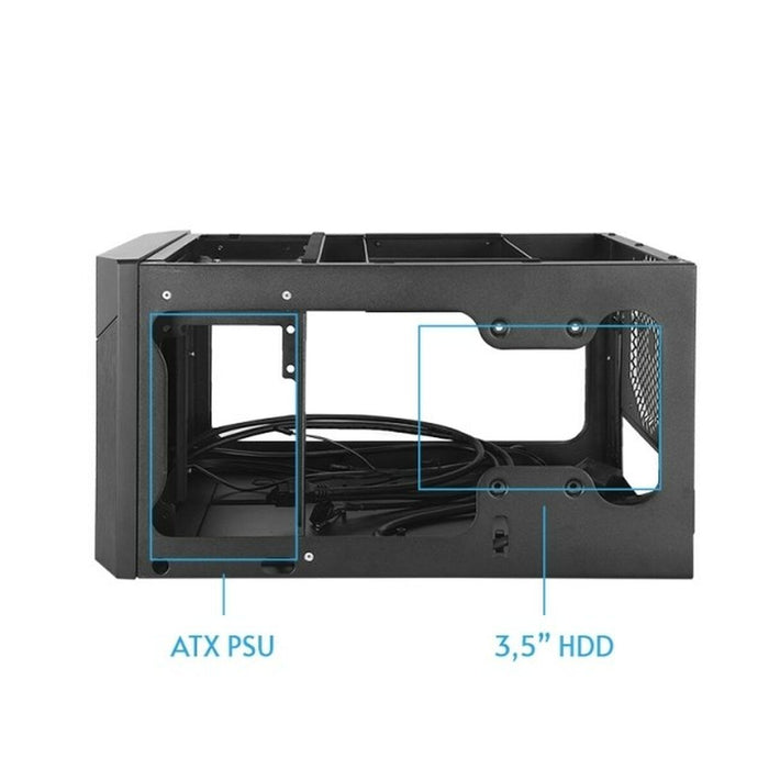 Unitate Semi-tower ATX Chieftec CN-01B-OP Negru