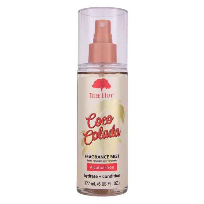 Spray de corp Tree Hut Coco Colada, fără alcool, hidratant, 177 ml