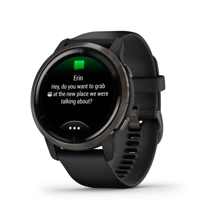 Smartwatch GARMIN Venu 2 1,3" AMOLED Negru Gri Auriu* Nisip 1,3"