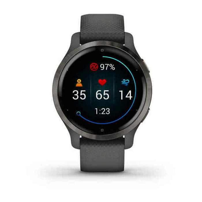 Smartwatch GARMIN Venu 2S GPS 1,1" Wi-Fi Negru Gri Grafit 40 mm