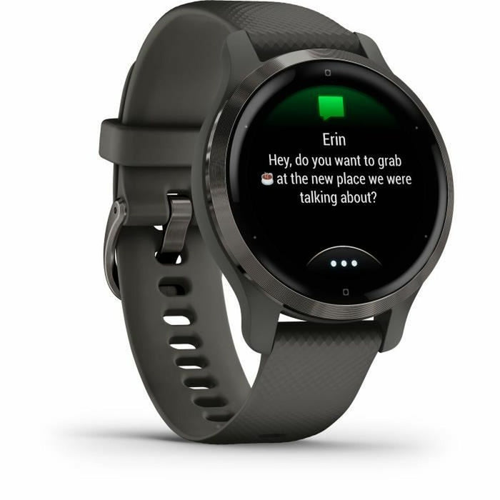 Smartwatch GARMIN Venu 2S GPS 1,1" Wi-Fi Negru Gri Grafit 40 mm