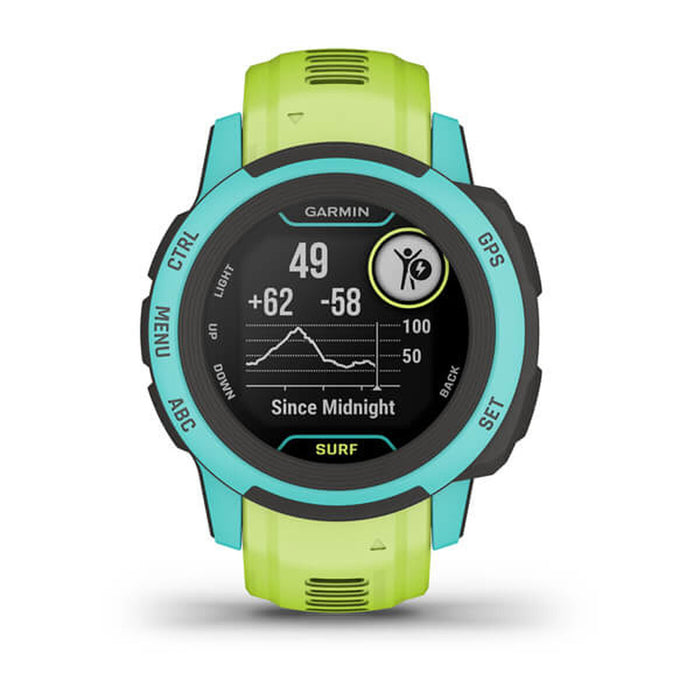 Smartwatch GARMIN Instinct 2S Surf Edition Lămâie verde 0,79" Verde 1,3" 40 mm