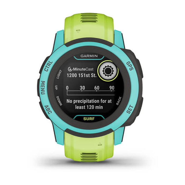 Smartwatch GARMIN Instinct 2S Surf Edition Lămâie verde 0,79" Verde 1,3" 40 mm