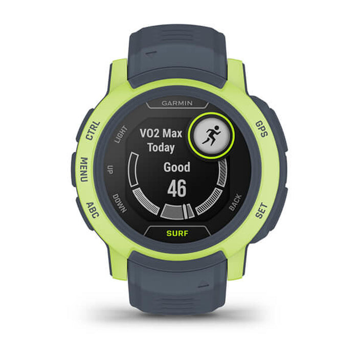 Smartwatch GARMIN Instinct 2 Surf Edition Lămâie verde 0,9" Gri Verde, gris