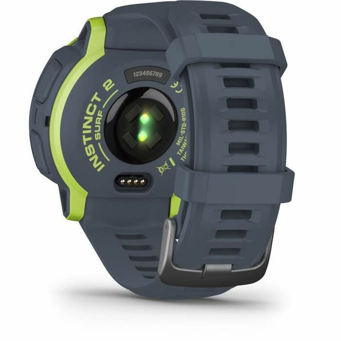 Smartwatch GARMIN Instinct 2 Surf Edition Lămâie verde 0,9" Gri Verde, gris