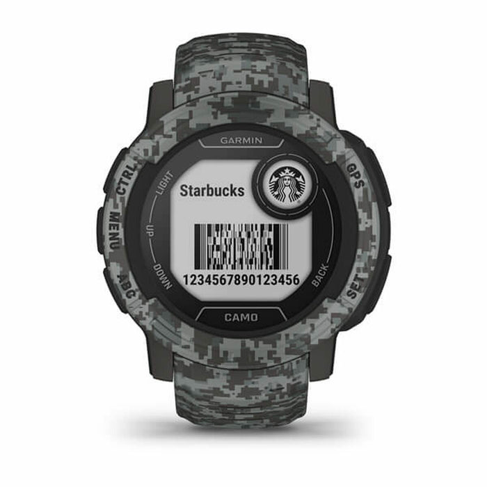 Smartwatch GARMIN Instict 2 Gri închis 0,9" Negru Grafit 45 mm