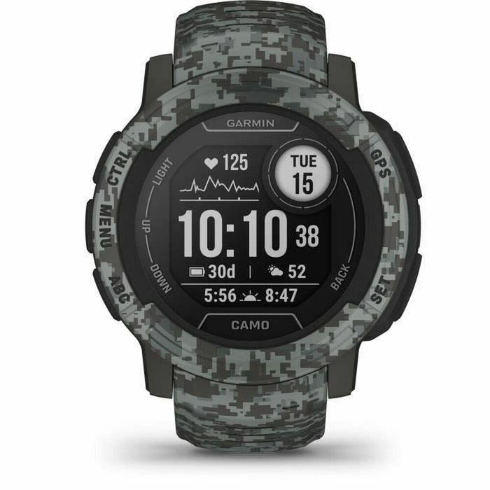 Smartwatch GARMIN Instinct 2 Camo Edition Gri închis 0,9" Negru Grafit