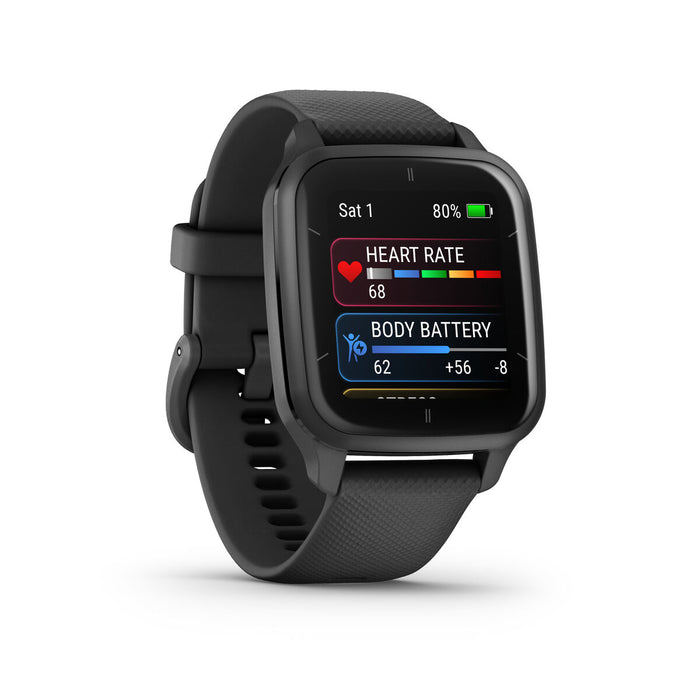 Smartwatch GARMIN Venu Sq 2 Music Negru 1,4" Slate
