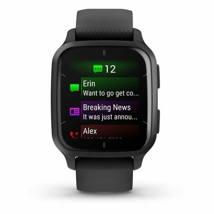Smartwatch GARMIN Venu Sq 2 Music Negru 1,4" Slate