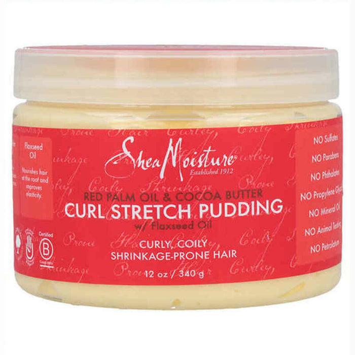 Cremă pentru Definirea Buclelor Shea Moisture Red Palm & Cocoa Butter Curl Stretch Pudding 340 g