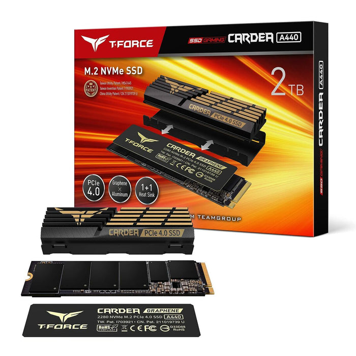 Hard Disk Team Group CARDEA A440 M.2 PCIe Intern SSD 2 TB