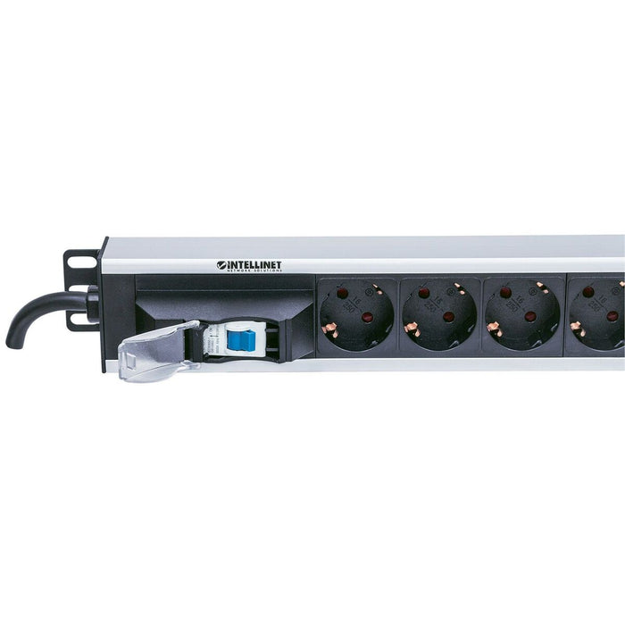Placă de Circuit 27” 12 Puncte de Conectare Schuko Intellinet 711449 (1,6 m)