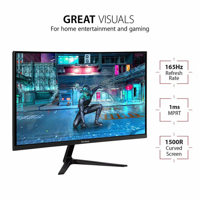 Monitor ViewSonic VX2718-2KPC-MHD 27" LED Curbă 165 Hz VA Flicker free