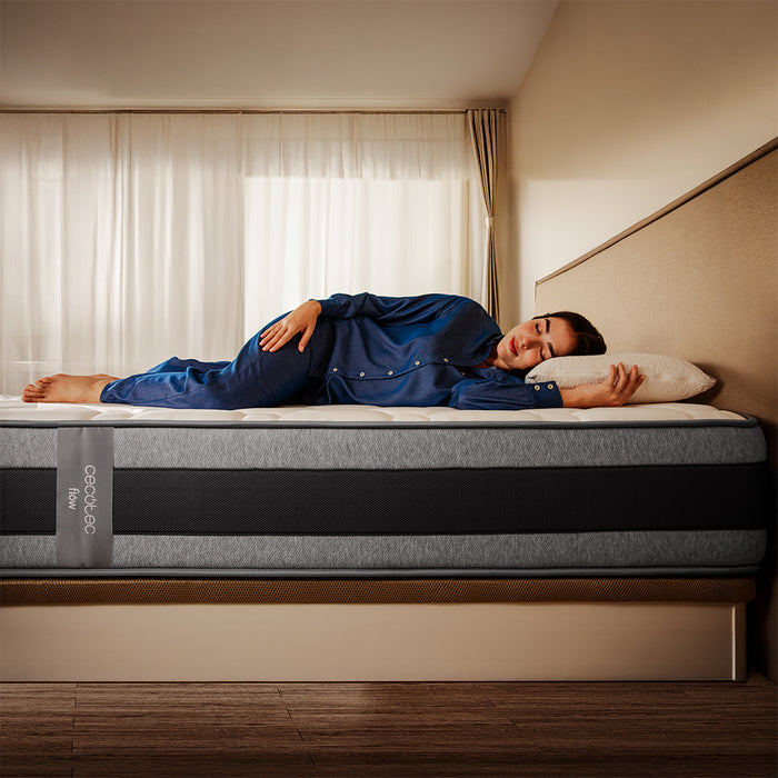 Saltea Cecotec Flow PureVital 5900, 110 × 190 cm, înălțime 32 cm, viscoelastică ViscoSense