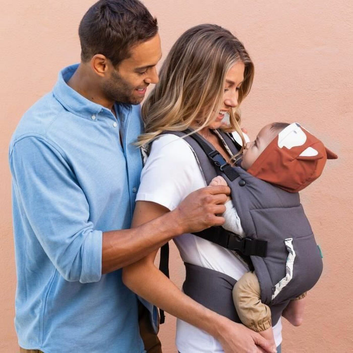 Rucsac port bebe Infantino Cuddle Up Fox + 6 Luni + 0 Luni
