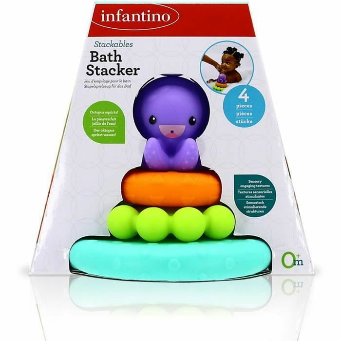 Piramidă de Echilibrare Infantino Octopus bath pyramid