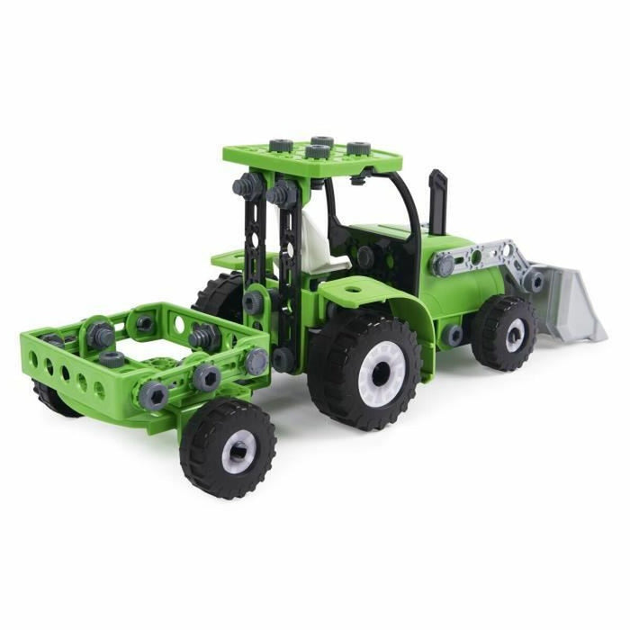 Tractor cu Lopată Meccano STEM  110 Piese Multicolor