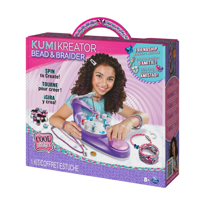 Kit de Creare Brățări Spin Master KUMi Creator 3 in 1 Plastic (1 Piese)