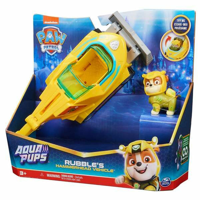 Vehicul The Paw Patrol Aqua Pups 10,25 x 3,88 x 9,5 cm