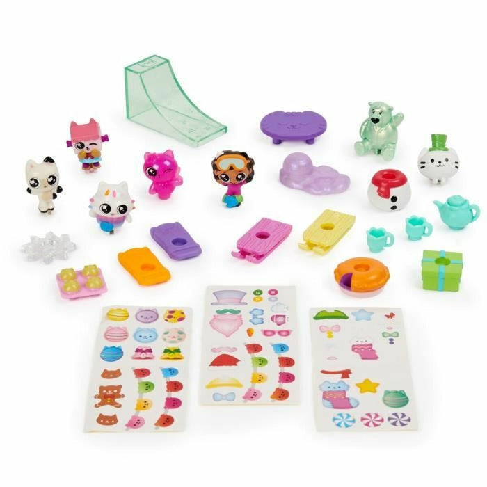 Calendar Advent Spin Master Gabby's Dollhouse 24 Piese Surprize Crăciun