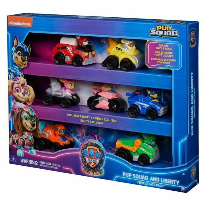 Set de Jucării cu Vehicule The Paw Patrol Figură 7 Piese