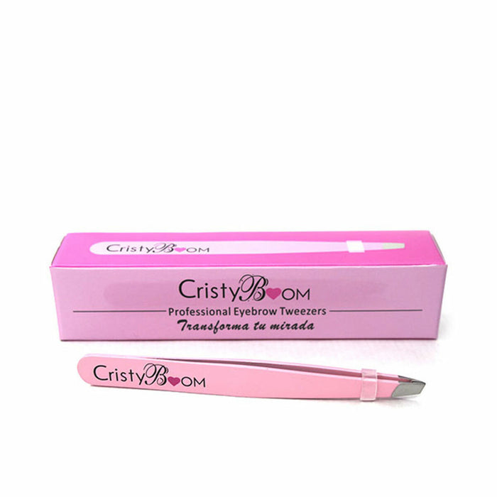 Pensete CristyBoom Professional Eyebrow Tweezers Roz (1 Unități)